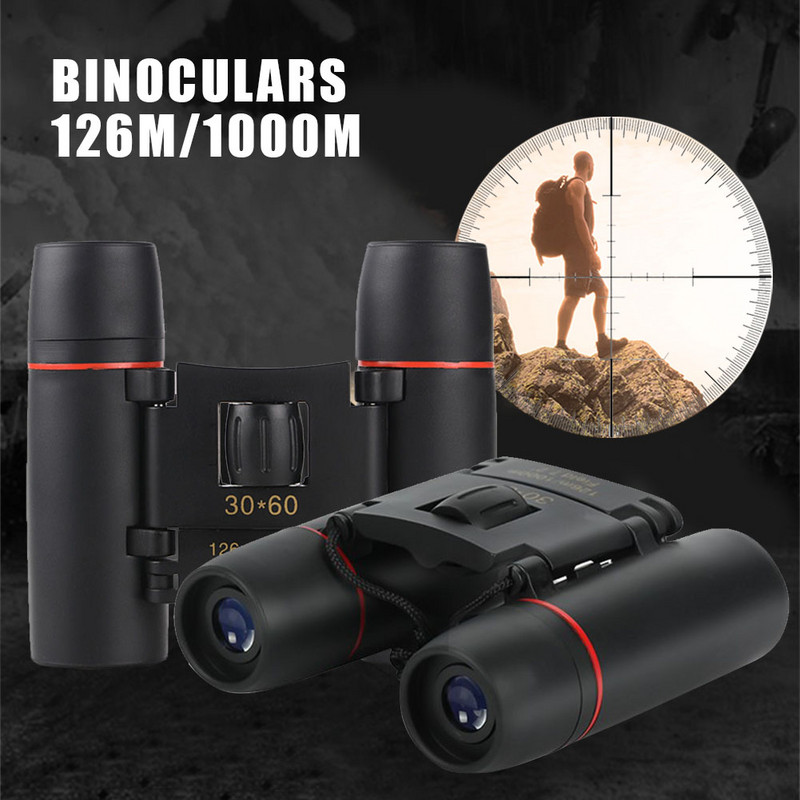 Prenosný profesionálny ďalekohľad 30x60 s ďalekohľadom pre slabé osvetlenie na lov a cestovanie v prírode