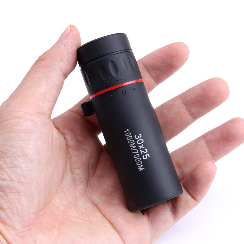 Mini lunetă monoculară de buzunar, telescop cu zoom, lunetă optică la îndemână, pentru camping în aer liber, drumeții, călătorie, vânătoare, pușcă compactă