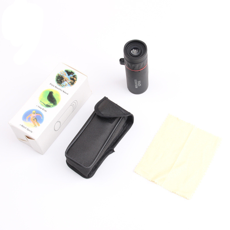 Mini lunetă monoculară de buzunar, telescop cu zoom, lunetă optică la îndemână, pentru camping în aer liber, drumeții, călătorie, vânătoare, pușcă compactă