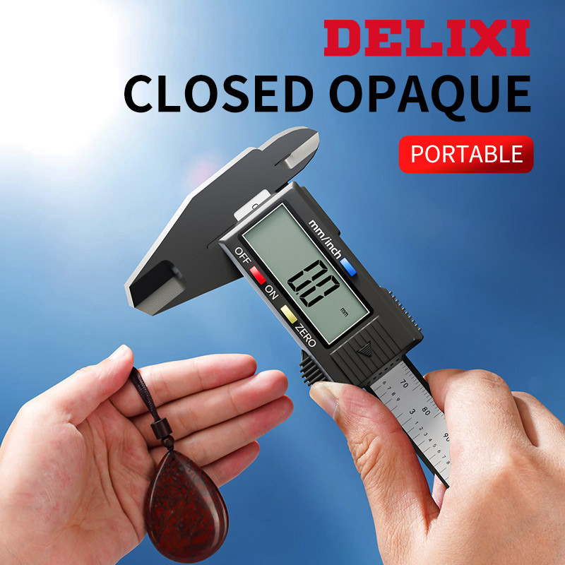 Șubler digital DELIXI 150mm 0.1mm 6 inch Instrument de măsurare șubler electronic Vernier Micrometru șubler Riglă digitală