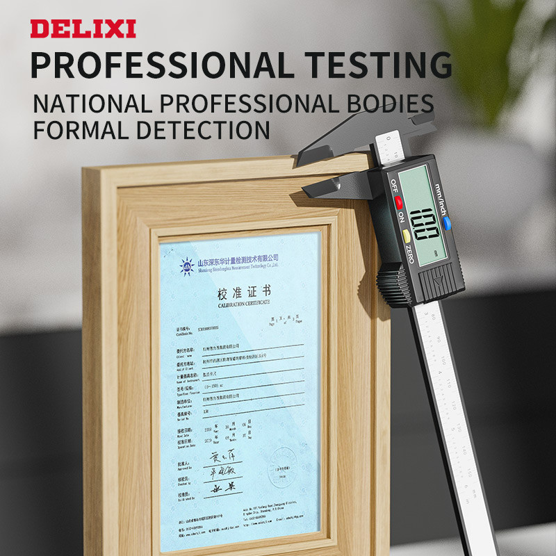 Șubler digital DELIXI 150mm 0.1mm 6 inch Instrument de măsurare șubler electronic Vernier Micrometru șubler Riglă digitală