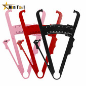 Body Fat Caliper Skin Analyzer Таблици за измерване Fitness Slim Keep Health Tester Монитор на телесните мазнини Измервател на себума Папка Измервателен инструмент