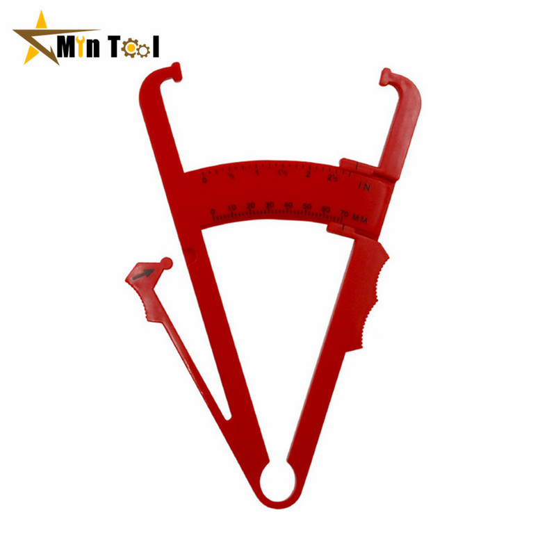 Caliper de grăsime corporală Analizor de piele Diagrame de măsurare Fitness Slim Keep Health Tester Monitor de grăsime corporală Instrument de măsurare a dosarului de sebum