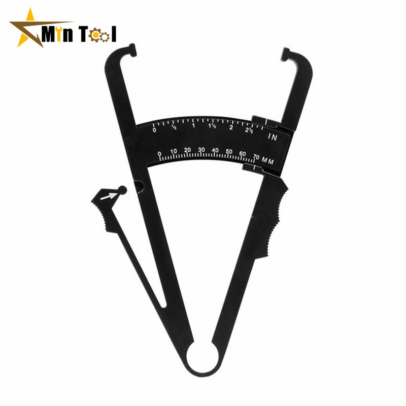 Caliper de grăsime corporală Analizor de piele Diagrame de măsurare Fitness Slim Keep Health Tester Monitor de grăsime corporală Instrument de măsurare a dosarului de sebum