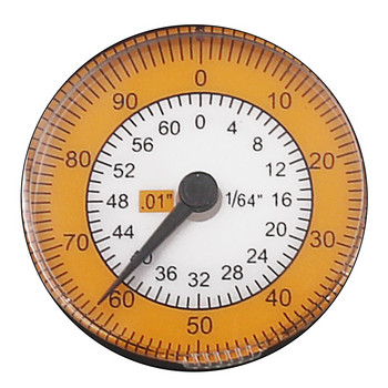 Нов 1PC циферблат Шублер Измервателни инструменти Пластмасов шублер с часовник Високопрецизен циферблат Индикатор 0-150MM