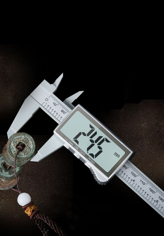 Șublere digitale Șubler electronic din plastic Vernier Grosimea Adancimii Micrometru Riglă Instrumente de măsurare Instrument Pahometru