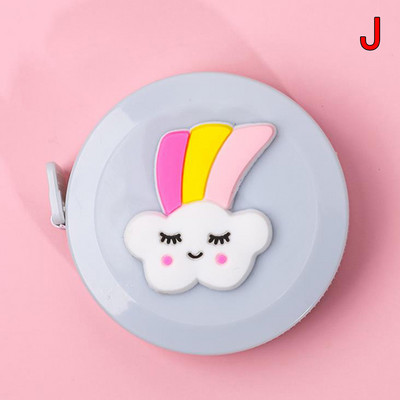 1,5 m prenosné zaťahovacie pravítko s mini zvieratami, ovocím a zeleninou, vzorom, detskou výškou, centimetrom a palcom na meranie tela