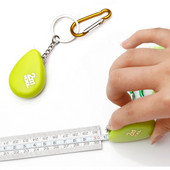 Mini 2M matavimo įrankiai nerūdijančio plieno ištraukiama metrinė liniuotė Matavimo juosta statybinė medienos matavimo įrankiai