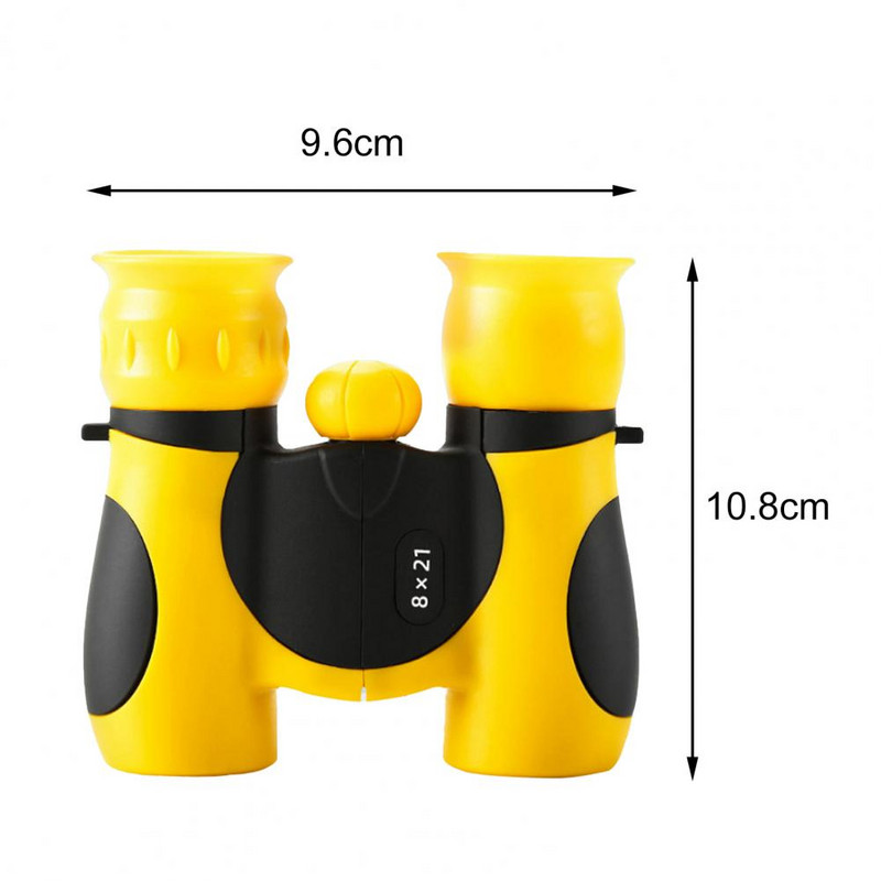 8x bērnu binokļi kognitīvās spējas pret slīdēšanu mazs satvēriens augstas izšķirtspējas mazs teleskops rotaļlieta bērniem izglītojoša