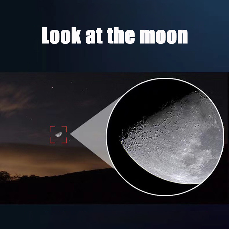 8x20 HD mini kišeninis priartinimas monokuliarinis dienos nakties dvejopo naudojimo teleskopas nešiojamas lauko teleskopas, atsparus vandeniui keliaujant medžioti