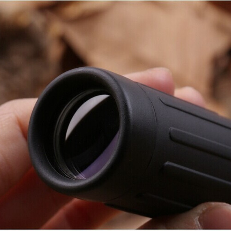 Mini nagy felbontású monokuláris teleszkóp zoom 8X kültéri utazáshoz, vízálló hordozható vadászat kemping puska monokuláris távcső
