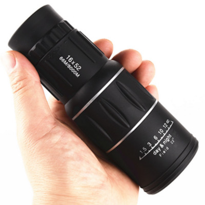 Pārnēsājams teleskops 16x52 militārais HD profesionālais monokulārais tālummaiņas binoklis nakts medībām Big Vision teleskops āra