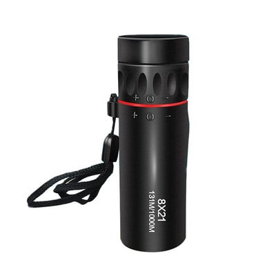Mini telescop monocular 8X21 30X25 High Times Telescop monocular portabil lunetă oculară cu clemă de suport pentru telefon pentru vânătoare