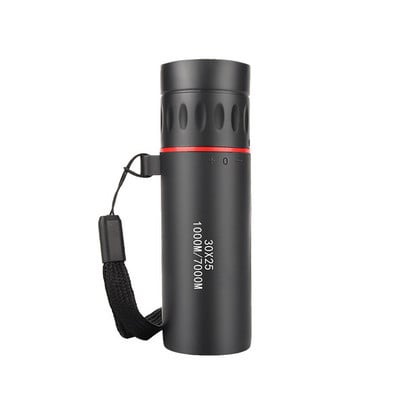 Mini telescop monocular 8X21 30X25 High Times Telescop monocular portabil lunetă oculară cu clemă de suport pentru telefon pentru vânătoare