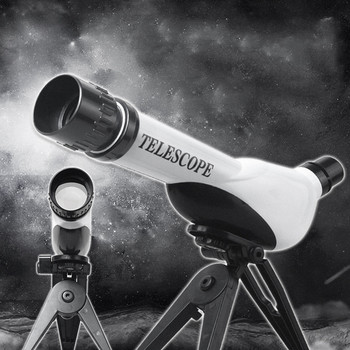 Παιδική HD Αστρονομική κάμερα Τηλεσκόπιου Μονόφθαλμα με Multi-Eyepiece Science Education Τα καλύτερα παιχνίδια δώρα για το παιδί
