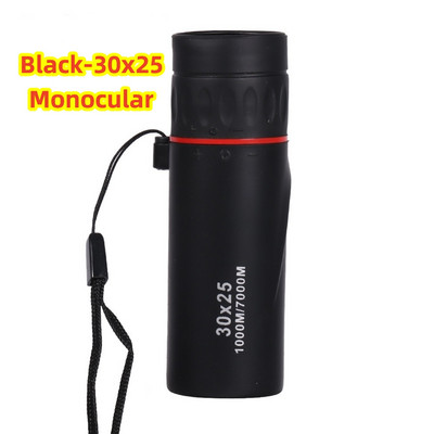 Jauns krāsains, jaudīgs profesionālis tāldarbības monokulārais HD tālummaiņas teleskopa vīzija kempingiem, pārgājieniem sportam brīvā dabā