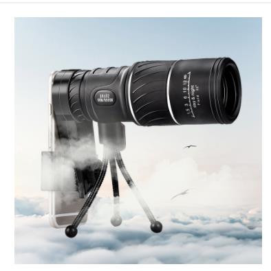 16x52 monokulārais nakts redzamības teleskops Optiskais monokulārais teleskops āra kempingiem putnu vērošanai un medībām
