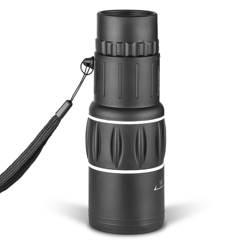 40x60 kabatas monokulārais binoklis Ērts tālummaiņas fokuss Ourism āra taktiskās medības attāluma mērīšana