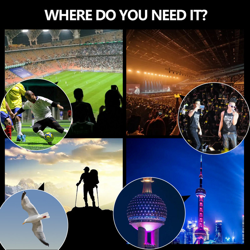 40x60 kabatas monokulārais binoklis Ērts tālummaiņas fokuss Ourism āra taktiskās medības attāluma mērīšana