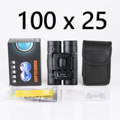 Binokularni teleskop velike snage 100x25 HD profesionalni telefonski dalekozor 5000M BAK4 teleskop velikog povećanja za kampiranje