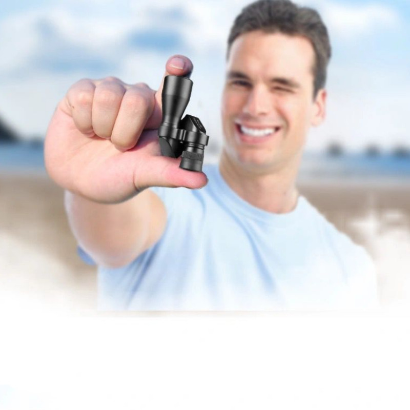 Hordozható mini zsebes monokuláris teleszkóp HD éjjellátó nagy nagyítású zoom kültéri horgásztávcső vadász kemping