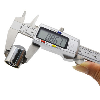 Ηλεκτρονικό ψηφιακό εργαλείο μέτρησης δαγκάνα βερνιέ 150 mm ψηφιακό παχύμετρο 6 ιντσών LCD από ανοξείδωτο ατσάλι μικρόμετρο
