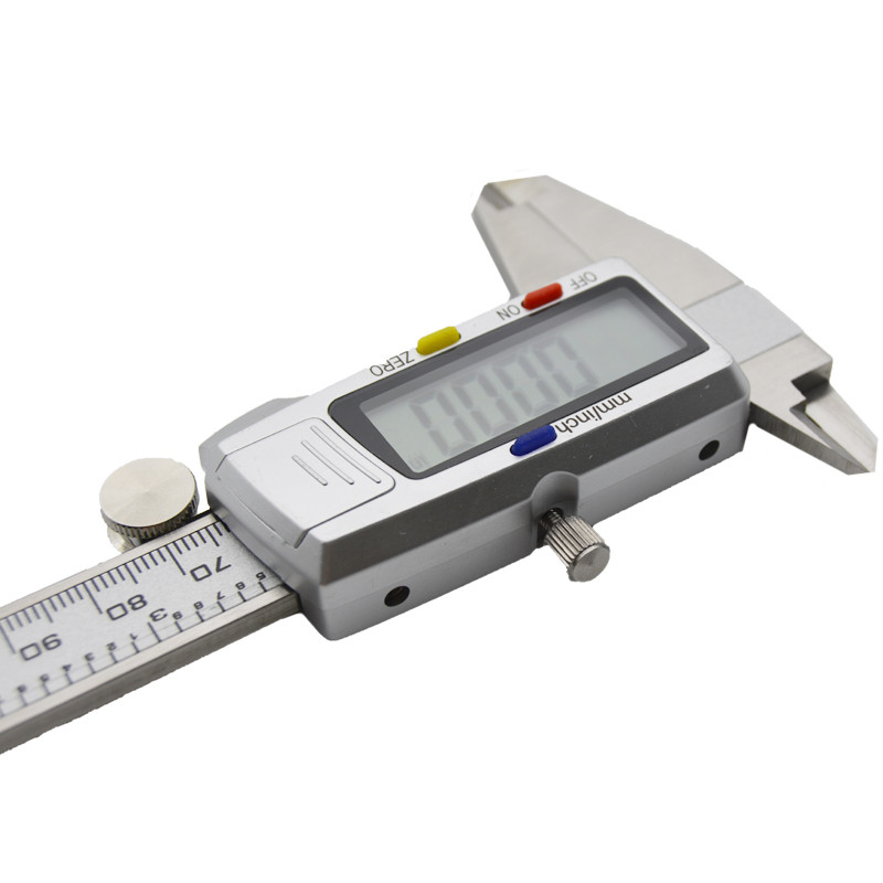 Instrument de măsurare a șubler digital vernier electronic de 150 mm șubler digital micrometru cu șubler din oțel inoxidabil cu lcd de 6 inci