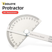 Goniometru Protractor din oțel inoxidabil Riglă de metal Riglă de măsurare cu mai multe unghiuri Instrument de tâmplărie Contor de unghi Găsitor de unghi Goniometru