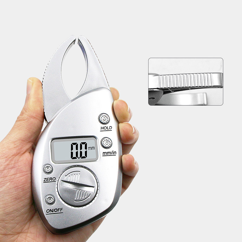 Digitális testzsír tolómérő monitorok Bőrredős tolómérő LCD kijelző Testzsír tolómérő hajtáselemző Bőrizomtesztelő