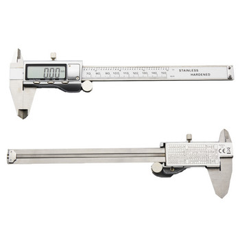 0-150 мм дигитален шублер от неръждаема стомана електронен цифров метален шублер нониус шублер микрометър инструмент инструмент за измерване
