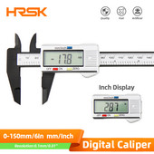 Digitális tolómérő Elektronikus nóniuszos tolómérő 100 mm-es tolómérő mikrométeres mérőeszköz Digitális vonalzó Hordozható műanyag vonalzó 150 mm