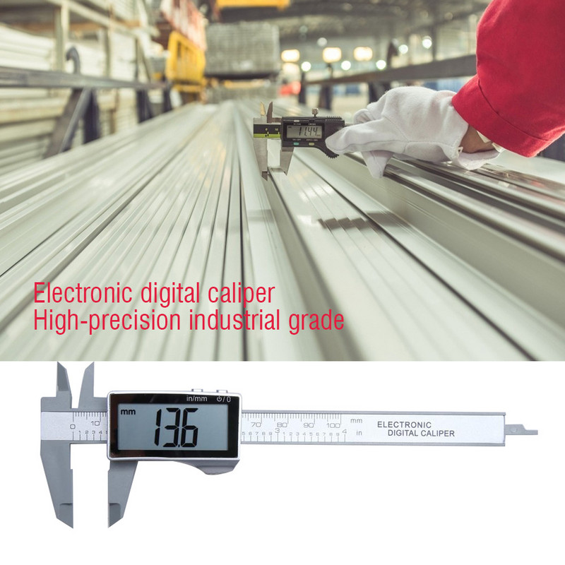 100/150 mm täisekraaniga nihiku elektrooniline digitaalne nooneri nihiku mõõteriistad ülitäpsed tööstusliku kvaliteediga mõõteriistad