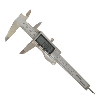 Ψηφιακή δαγκάνα βερνιέρου Δαγκάνα από ανοξείδωτο χάλυβα 0-150 mm 6 ιντσών 0,01 mm ψηφιακή οθόνη Ηλεκτρονικά εργαλεία μέτρησης μήκους χάρακα