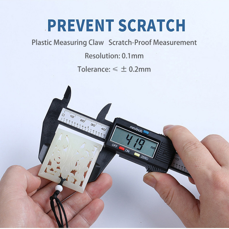 150 mm digitálne posuvné meradlo s vernierom, elektronické digitálne posuvné meradlo s uhlíkovými vláknami, mikrometer, merací nástroj, digitálne pravítko