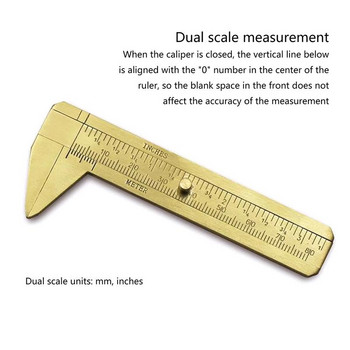 0-80 мм джобен дебеломер, метална двойна скала, маркиращ габарит, линийка за измерване на културен обект