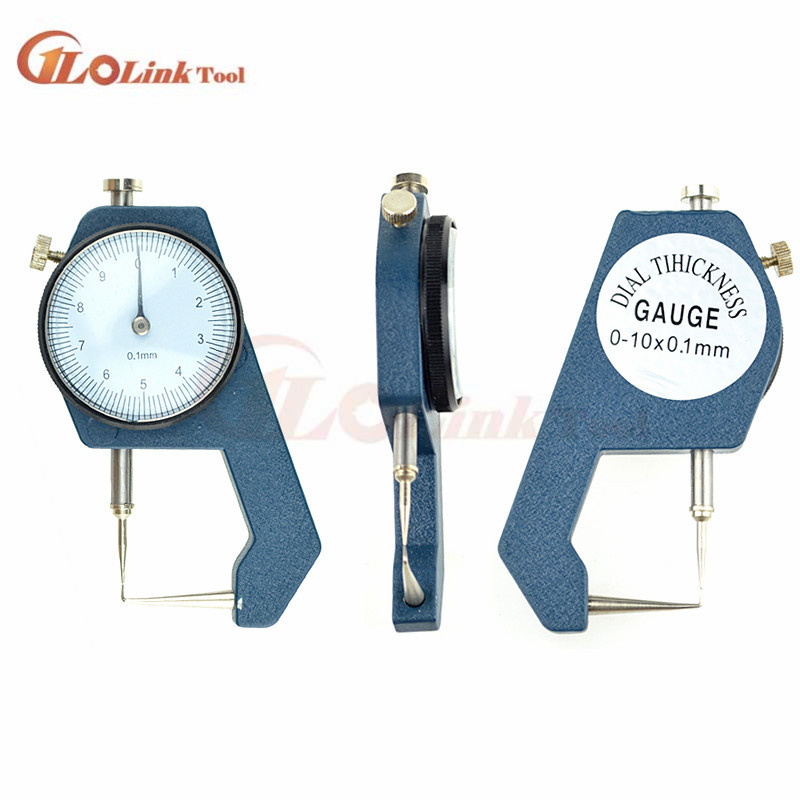 Storio ciferblato matuoklis 0–20 mm Odos storio metalo testeris, odinis įrankis „Craft“ 0–10 mm matuoklis