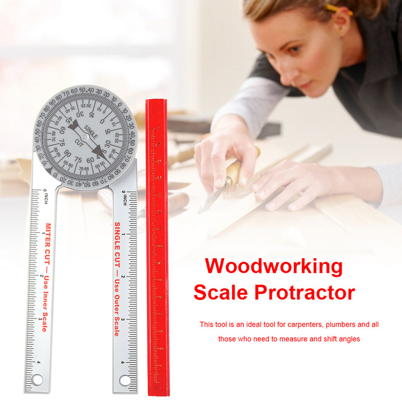 Didelio tikslumo profesionalus įstrižinis pjūklas kampo ieškiklis Tikslus kampo ieškiklis dailidėms santechnikams.