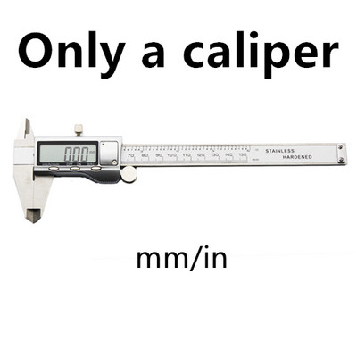 Instrumente de măsurare a șubler digital din oțel inoxidabil de 0-150 mm șublere electronice digitale vernier instrument de măsurare din metal de 6 inci