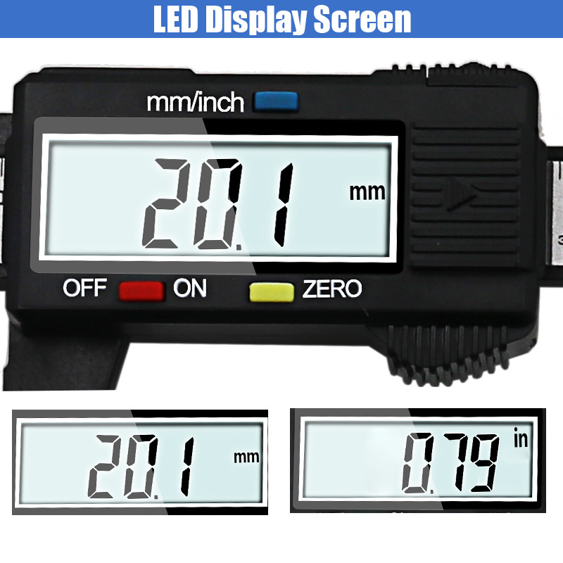 Șubler digital electronic de 100/150mm 6 inch șubler vernier micrometru riglă digitală instrumente de măsurare instrument șublere vernier