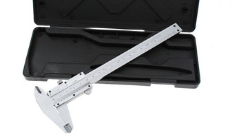Μεταλλική δαγκάνα Vernier 150mm/0,02mm/0,05mm Steel Vernier Caliper Gauge Micrometer Εργαλείο μέτρησης Δαγκάνα οργάνων με βάθος