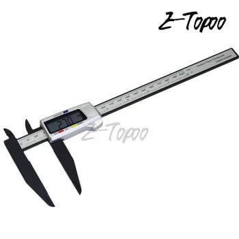 Εργαλεία μέτρησης DIY 150mm 200mm 300mm 0,1mm Digital Electronic Vernier Caliper μακρύ πλαστικό ψηφιακό δαγκάνα micromete