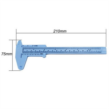 πλαστικό παχύμετρο βερνιέ Χάρακες Παχόμετρο εργαλεία μέτρησης διαμετρήματα μέτρησης Βαθμονόμηση Caliber αναλογικό πακουμόμετρο
