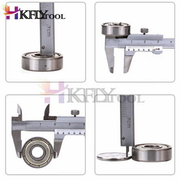 Εργαλεία μέτρησης πάχους 70mm 100mm 150mm Mini Vernier Caliper steel Hardened Metric Machinist slider βερνιέ δαγκάνα μετρητή πάχους