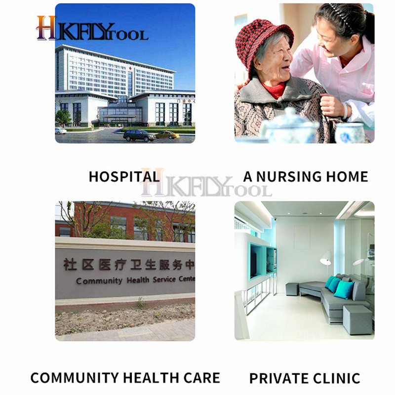 Gultas virzītājs Gultas pacēluma leņķa displeja leņķa mērīšanas instruments Slimnīcas gultas diagonālās displeja mērījumu karte