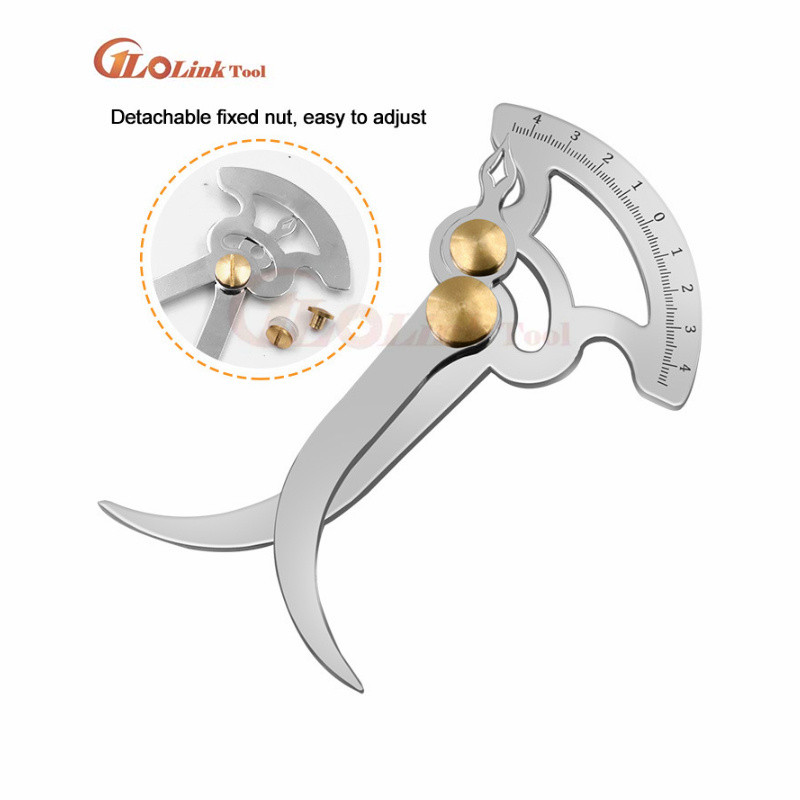 Ecartament de măsurare a grosimii perete de măsurare a grosimii din oțel inoxidabil de înaltă precizie calibre de grosime ecartament din lemn