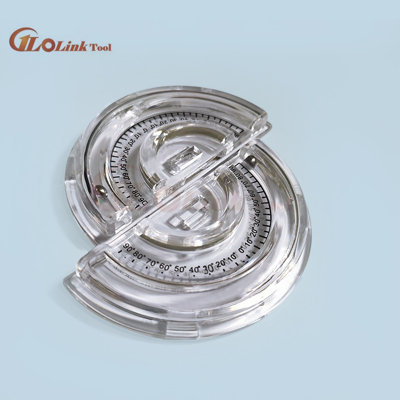 Voodiprotraktor meditsiiniline kraadiklaas mõõdab haiglavoodi kraadi kraadi, väike punktikaart voodi deeeni testimiseks, põetamine