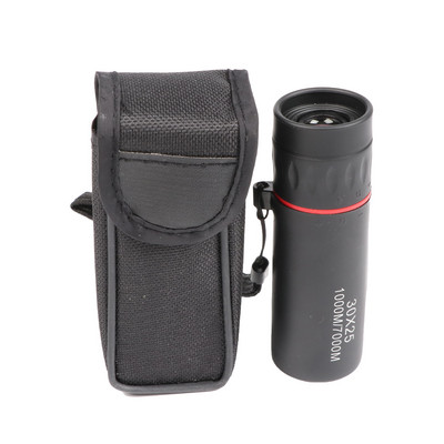 Binoclu cu telescop monocular Hd 30x25, focalizare cu zoom, film verde, binoculo optic pentru vânătoare, lunetă turistică de înaltă calitate