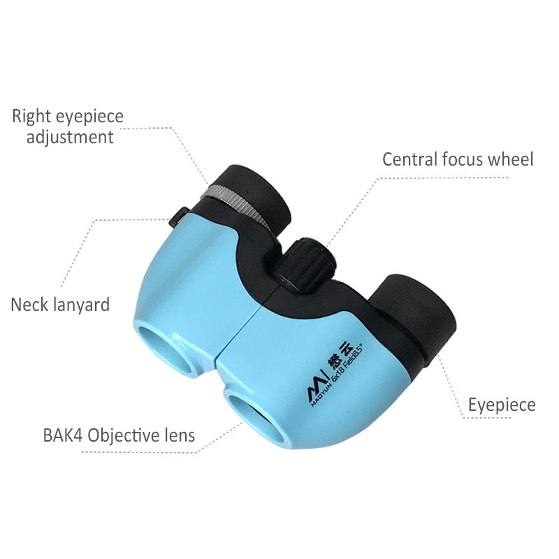 Välistingimustes kasutatavad kompaktsed binoklid 6x18 HD võimas binoklid BAK4 prisma mitmekihilise kattega teleskoop pikamaa suumiga jahitarvikud