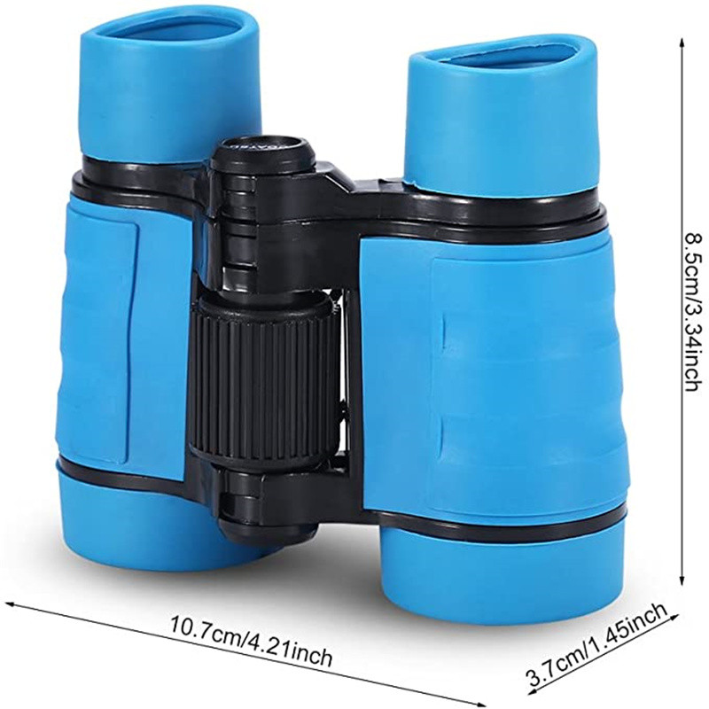 Nagy felbontású optika távcső 3-12 éves gyermekek gyerekek gyerekek játékok mini teleszkóp madárles utazáshoz kemping vadászat
