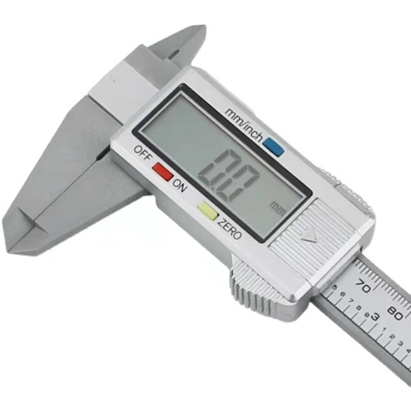 Digitālais suports/elektroniskais vernjē suports/mērīšanas lineāls, 0-150 mm mērīšanas lineāls, augstas precizitātes plastmasas mikrometrs